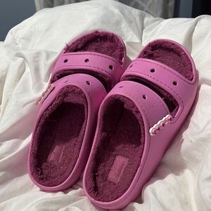 Cozy Pink Kids Slip-On Shoes